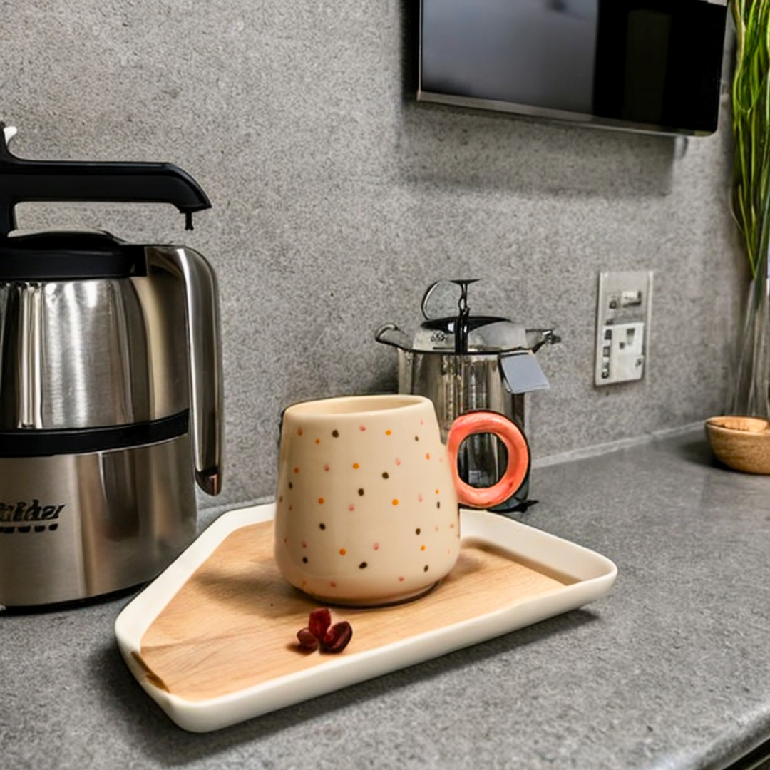 Polka Mug (Mini Print) Ceramic Coffee Mug