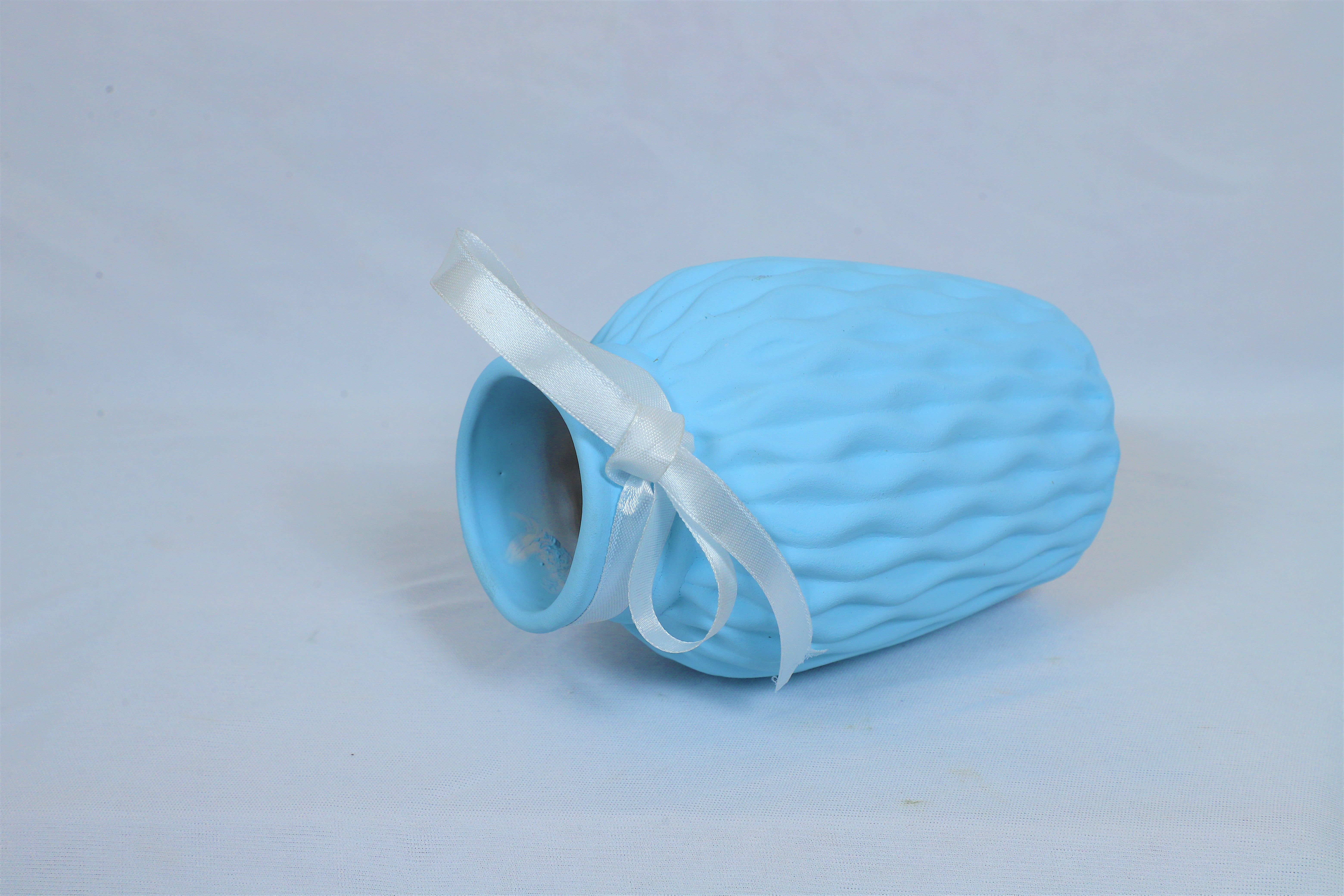 Luana Matt Vase (Blue)