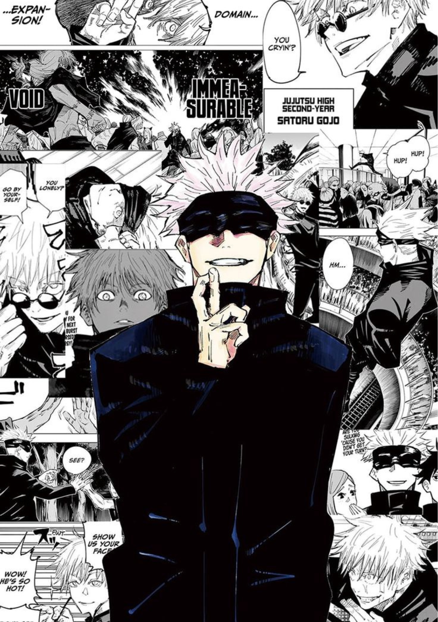 Satoru Gojo Jujutsu Kaisen 2.0 Poster