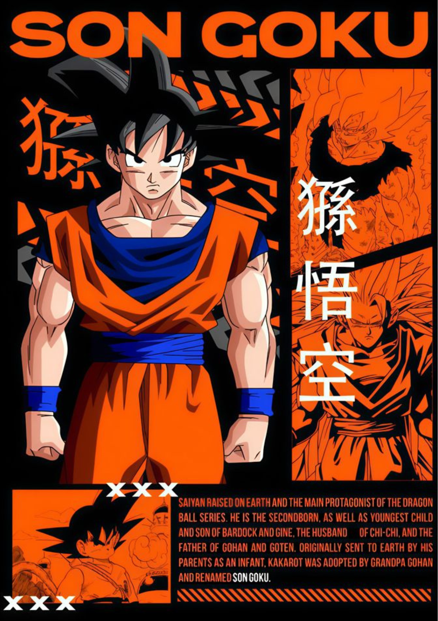 Unleash the Saiyan – Goku in Action