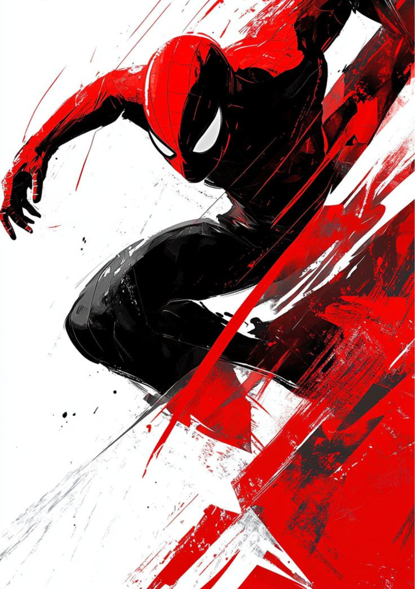 Spider-Man – A4 Framed Poster (Web-Slinging Style for Your Walls)