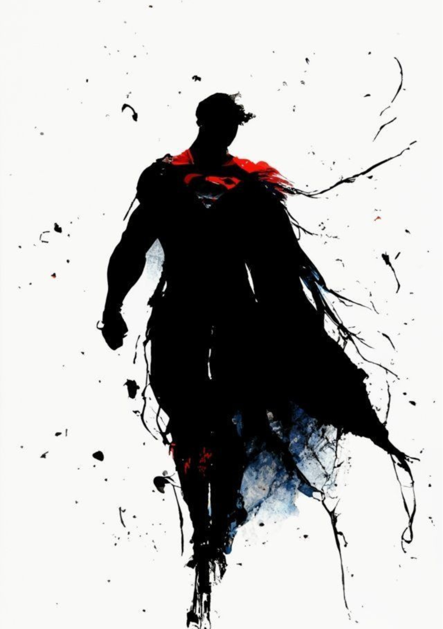 Superman Inked Poster