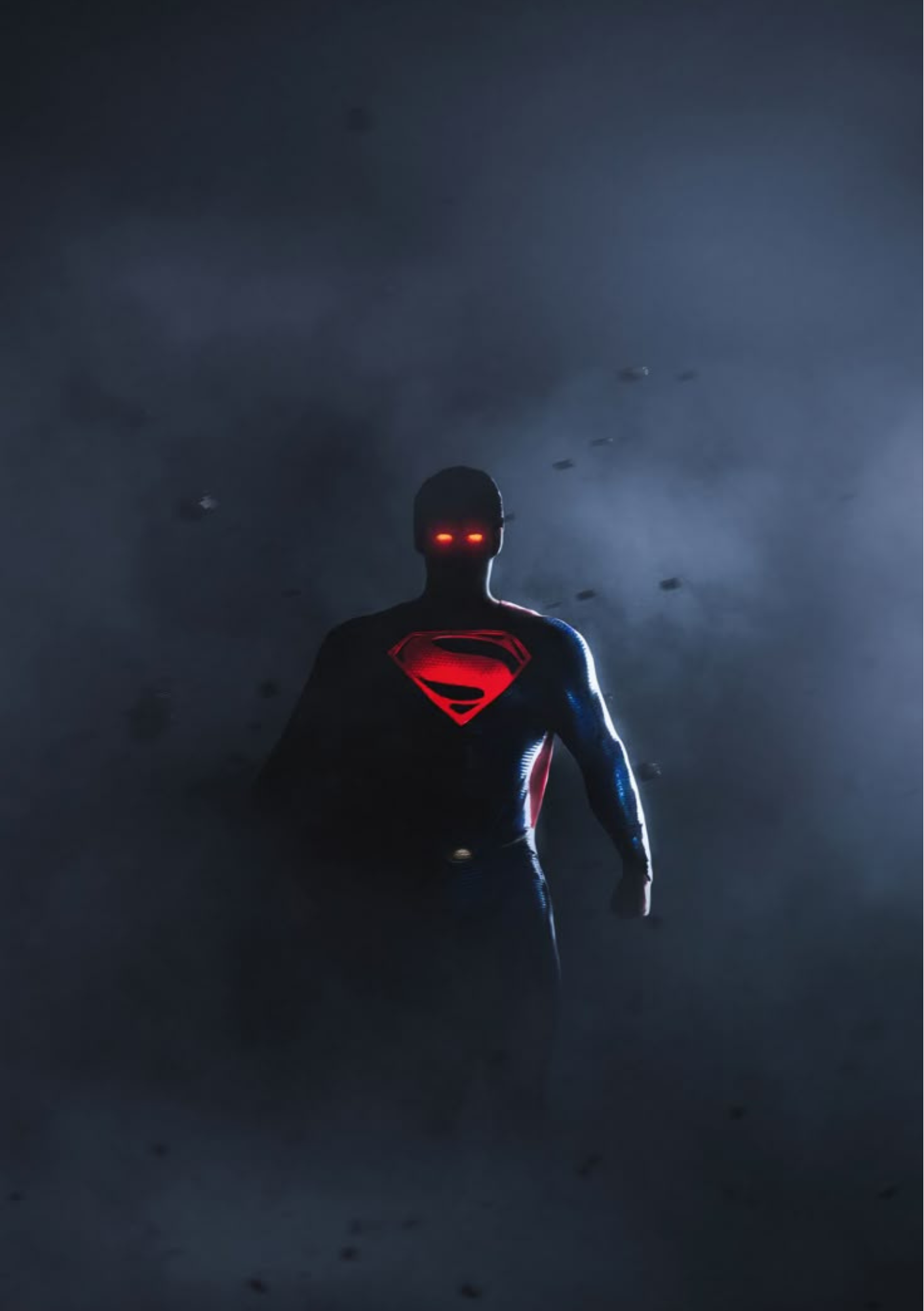 Superman Laser Eye Poster