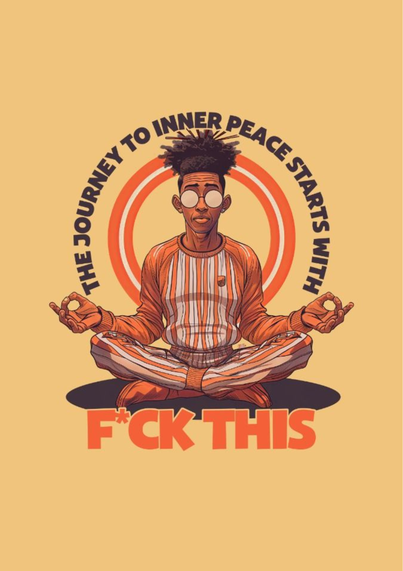 Journey Of Inner Peace Poster