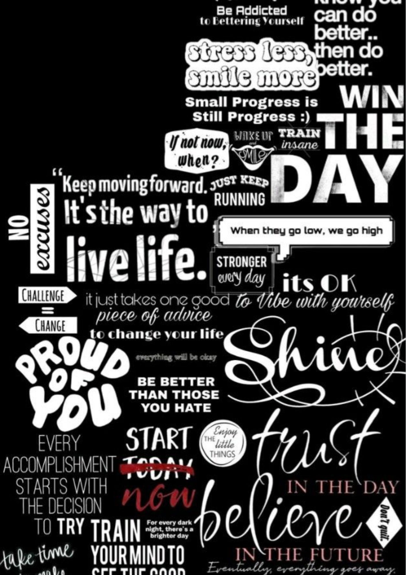 Live Life Poster