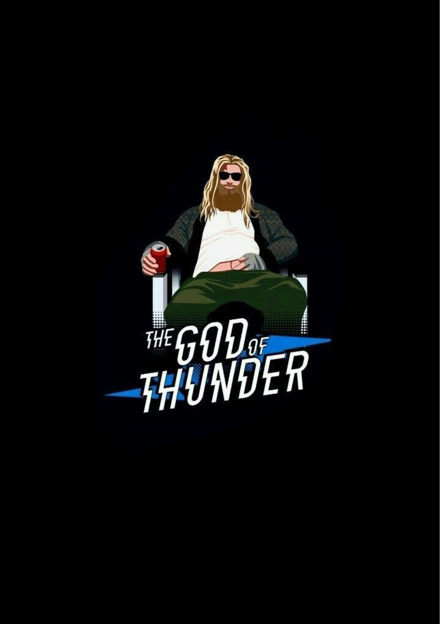 God of thunder Poster