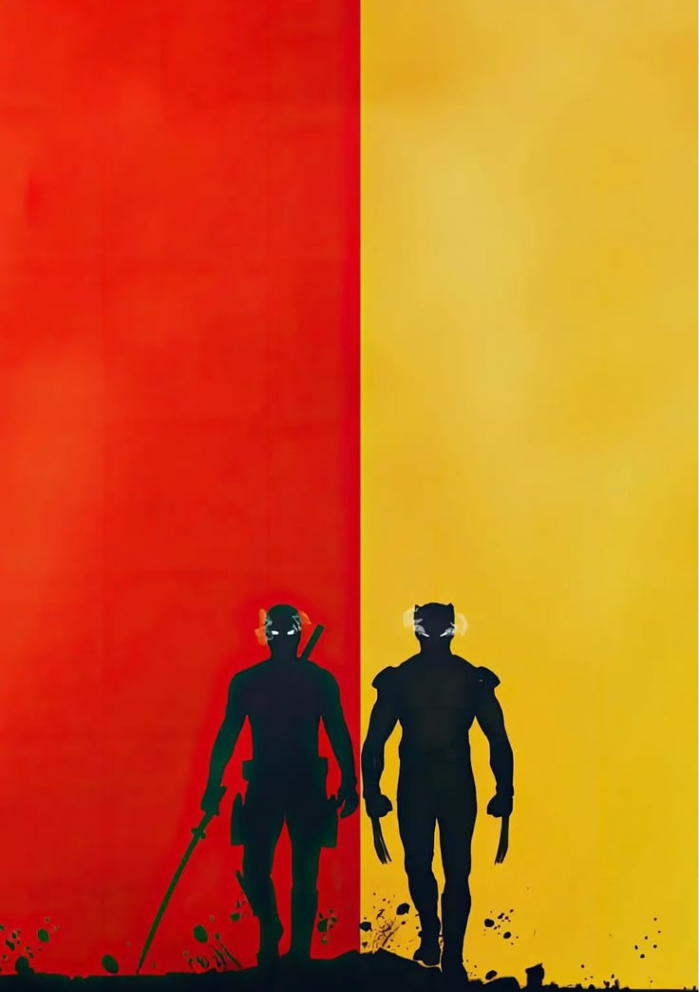 Deadpool X Wolverine Poster