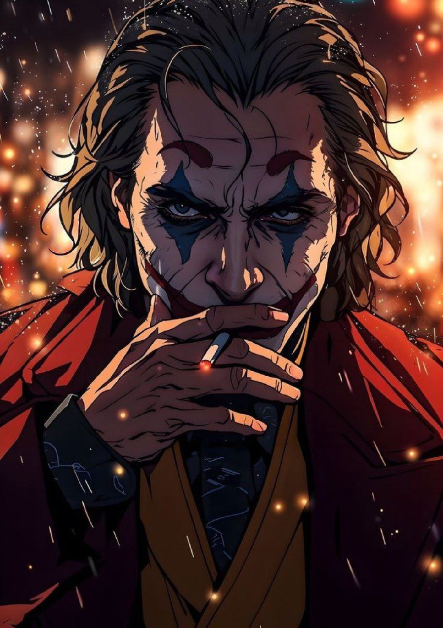 Joker Flame Poster