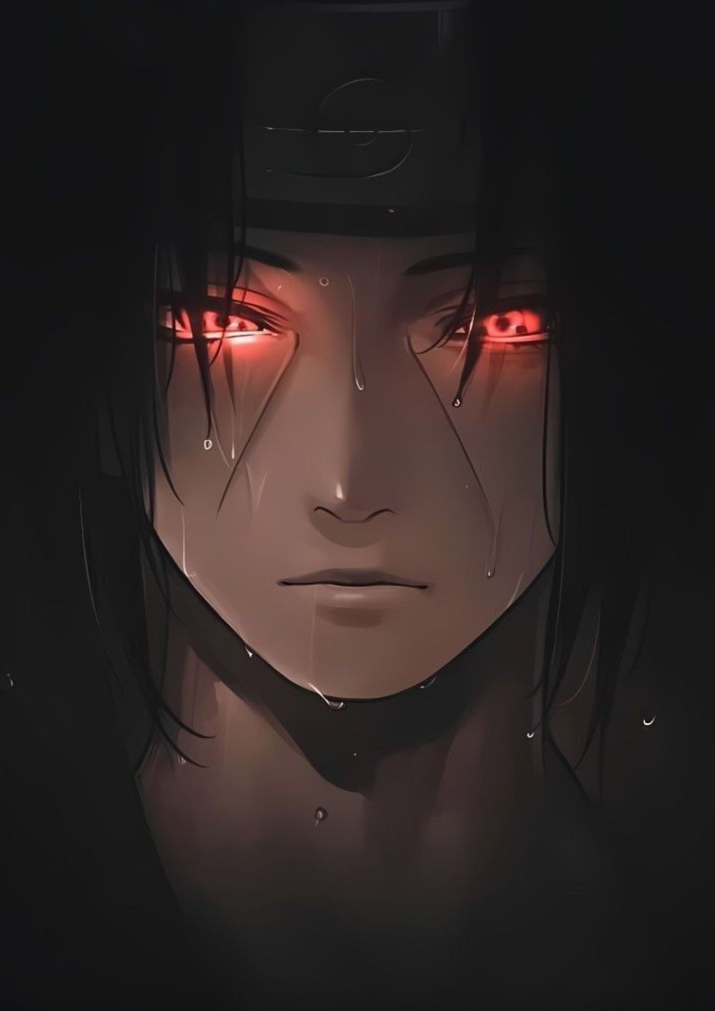 Itachi Uchiha Poster (RED)