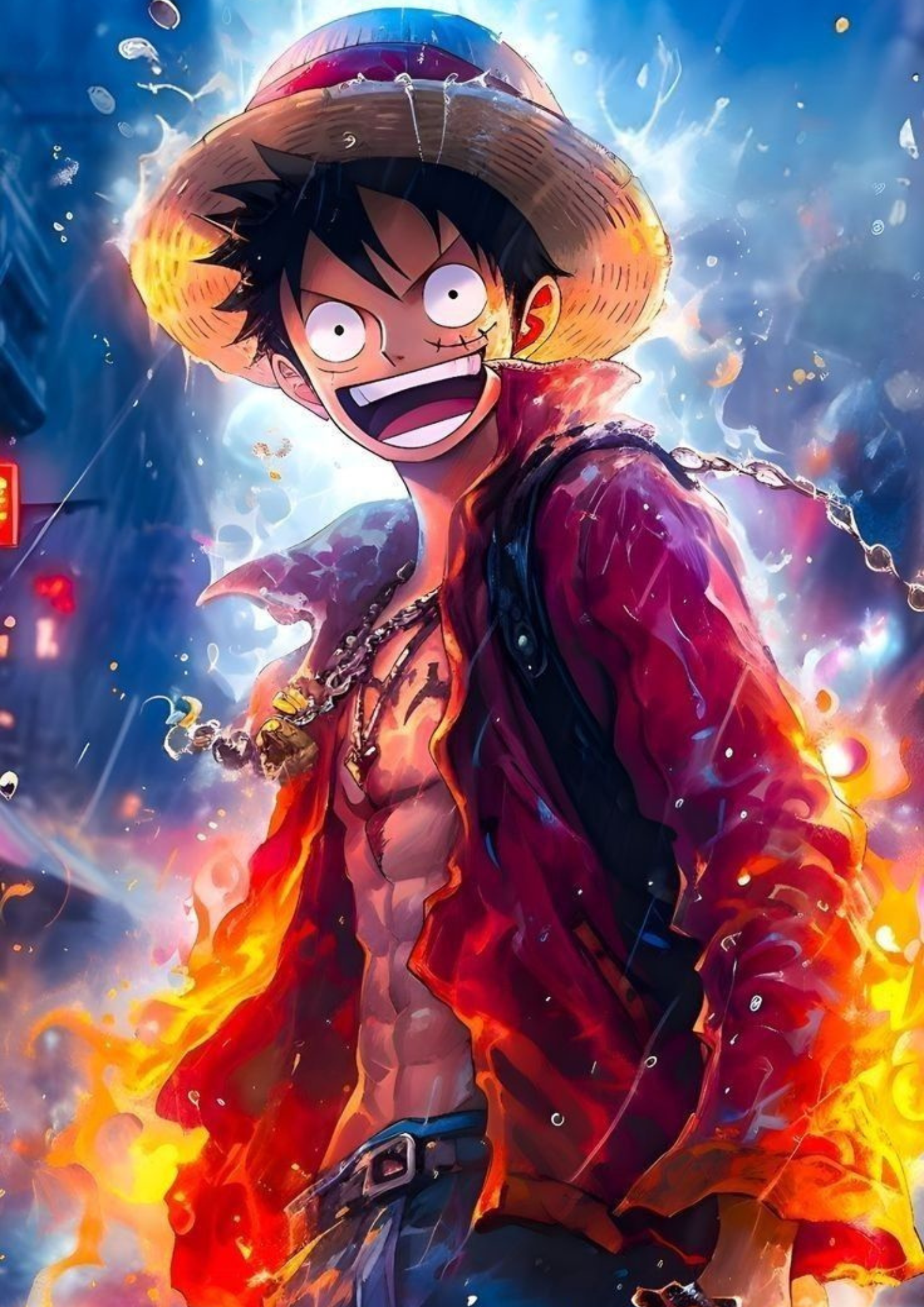 Luffy One Piece 2.0 Poster