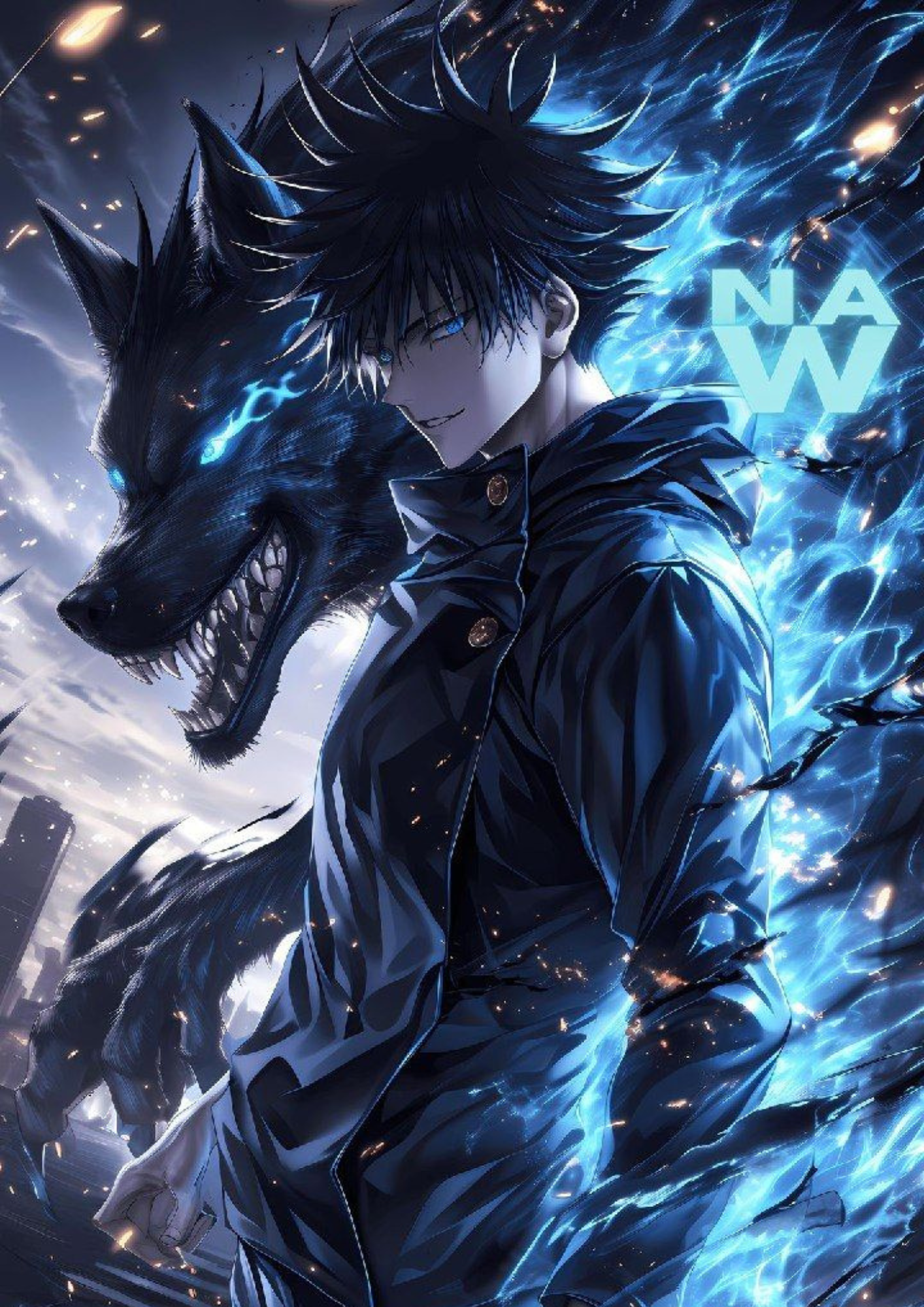 Megumi Jujutsu Kaisen 1.0 Poster