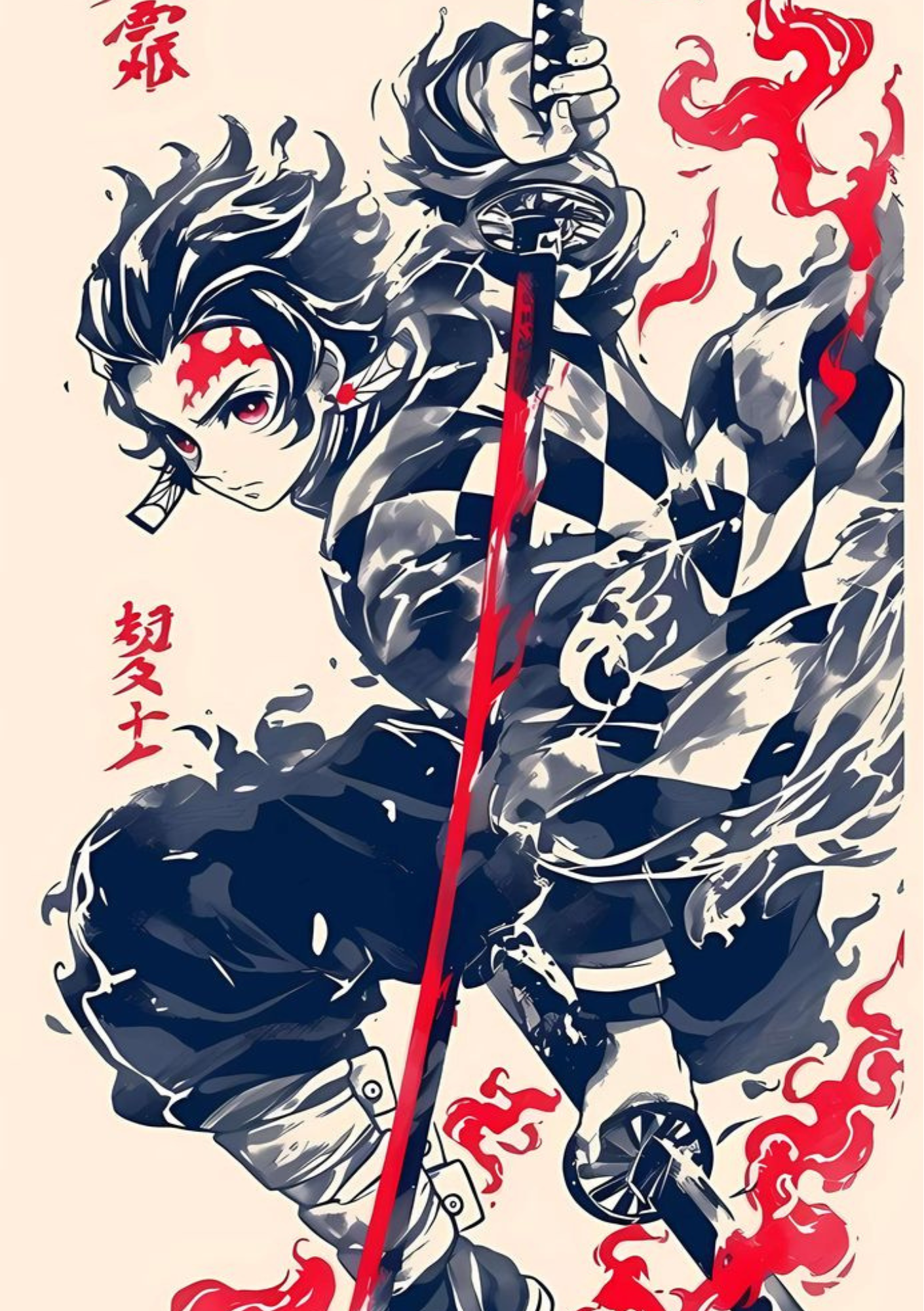 Tanjiro Kamado 4.0 Demon Slayer Poster