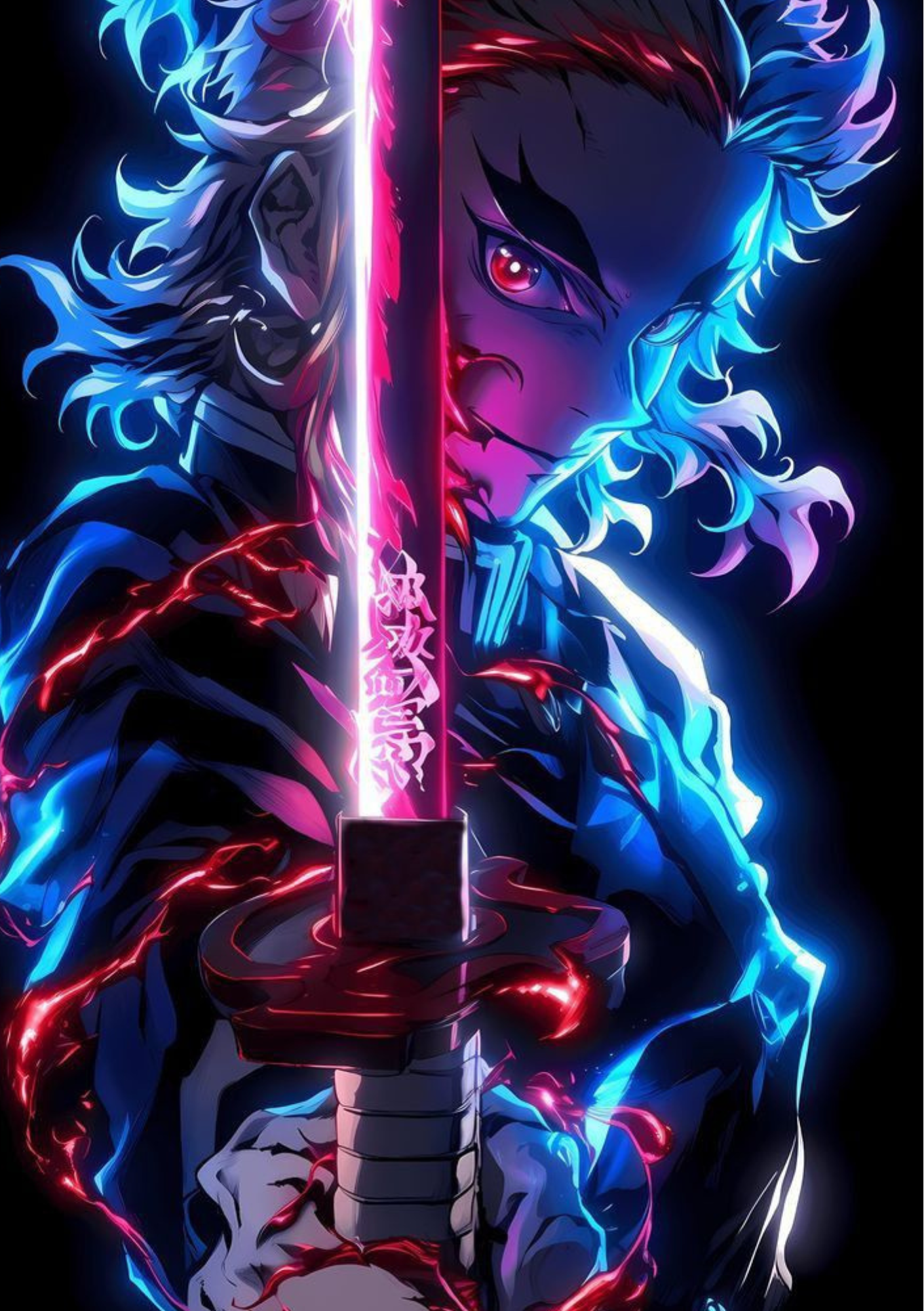 Kyōjurō Rengoku 2.0 Demon Slayer Poster