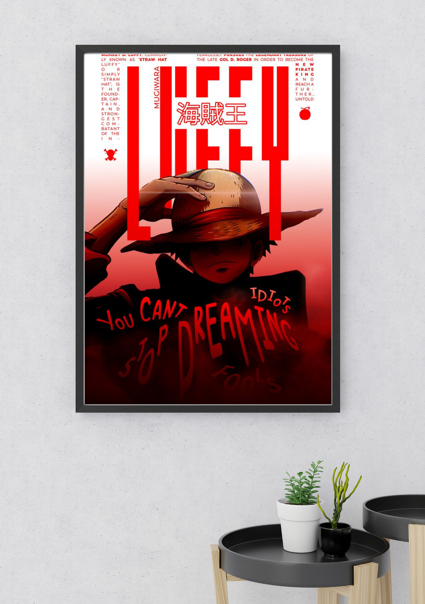 Luffy One Piece 4.0 Poster