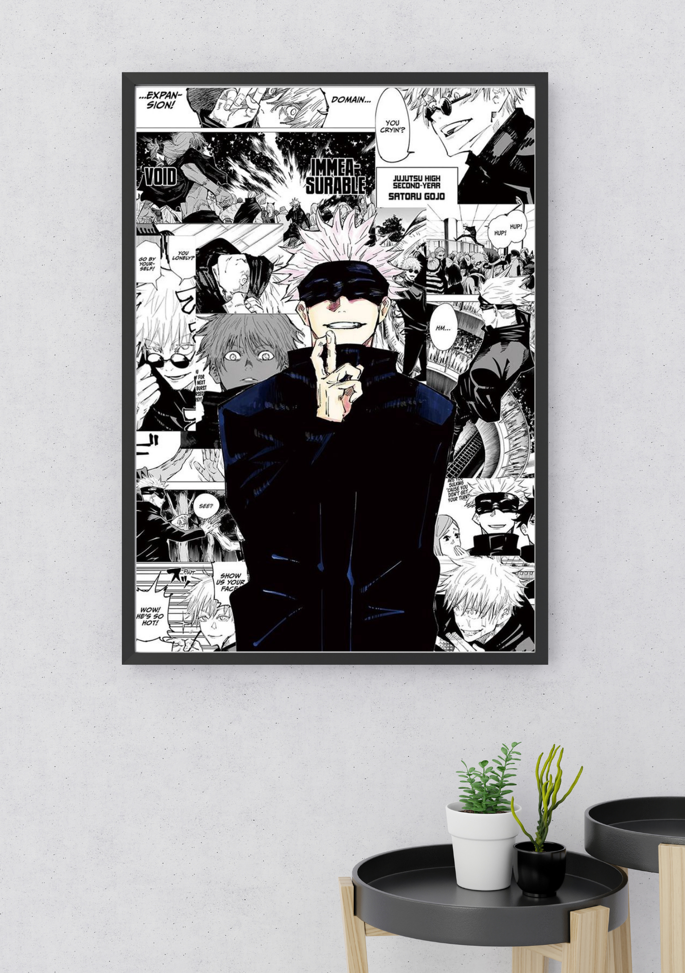 Satoru Gojo Jujutsu Kaisen 3.0 Poster