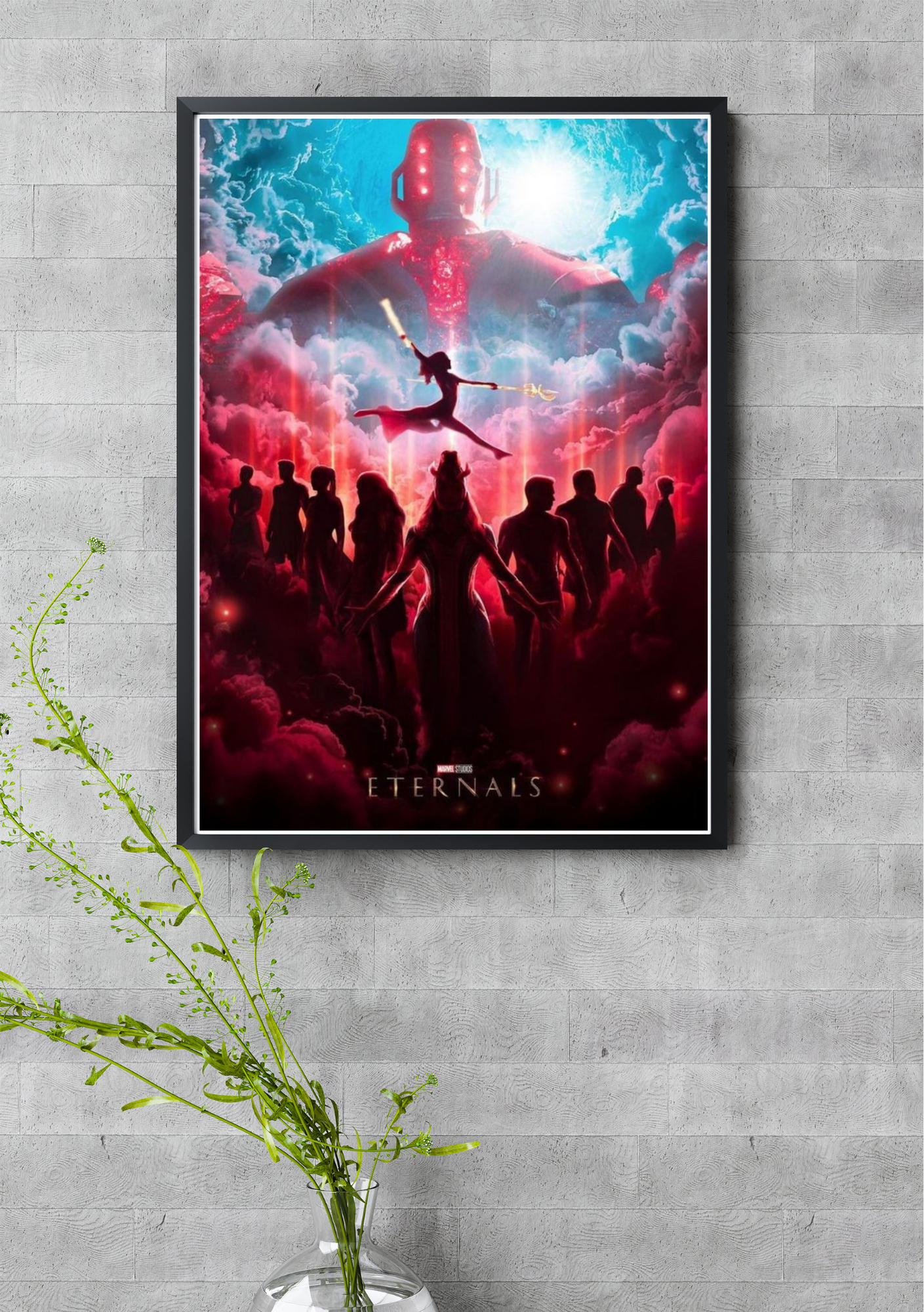 Marvel Studios’ Eternals A4 Poster – Premium Photo Paper with Frame