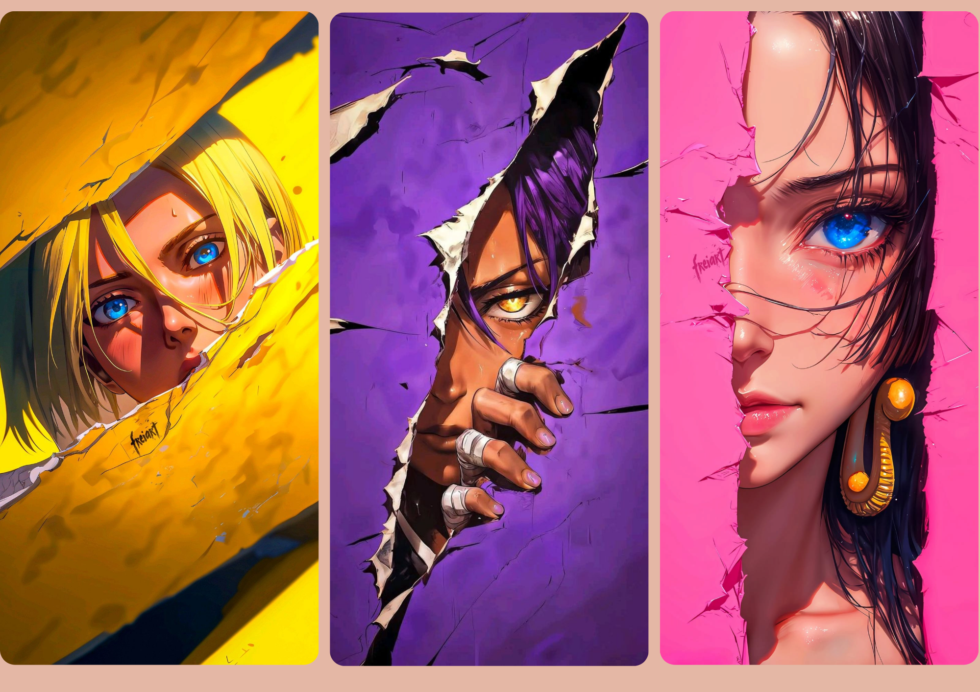 Anime Wall Posters Set of 21 – 4x6 inch Glossy Photo Prints | Unframed Mini Poster Pack for Room, Bedroom, Office & Wall Decor | Anime Art Collection (23)