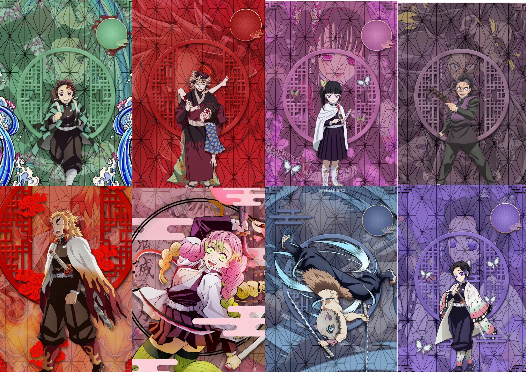 Anime Wall Posters Set of 21 – 4x6 inch Glossy Photo Prints | Unframed Mini Poster Pack for Room, Bedroom, Office & Wall Decor | Anime Art Collection