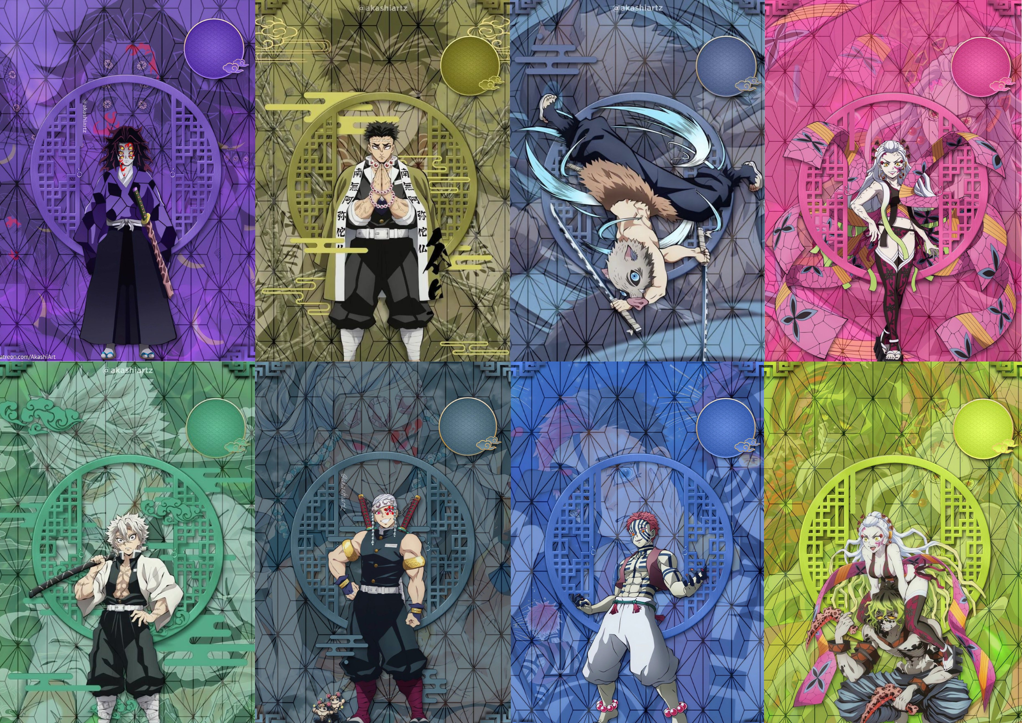 Anime Wall Posters Set of 21 – 4x6 inch Glossy Photo Prints | Unframed Mini Poster Pack for Room, Bedroom, Office & Wall Decor | Anime Art Collection