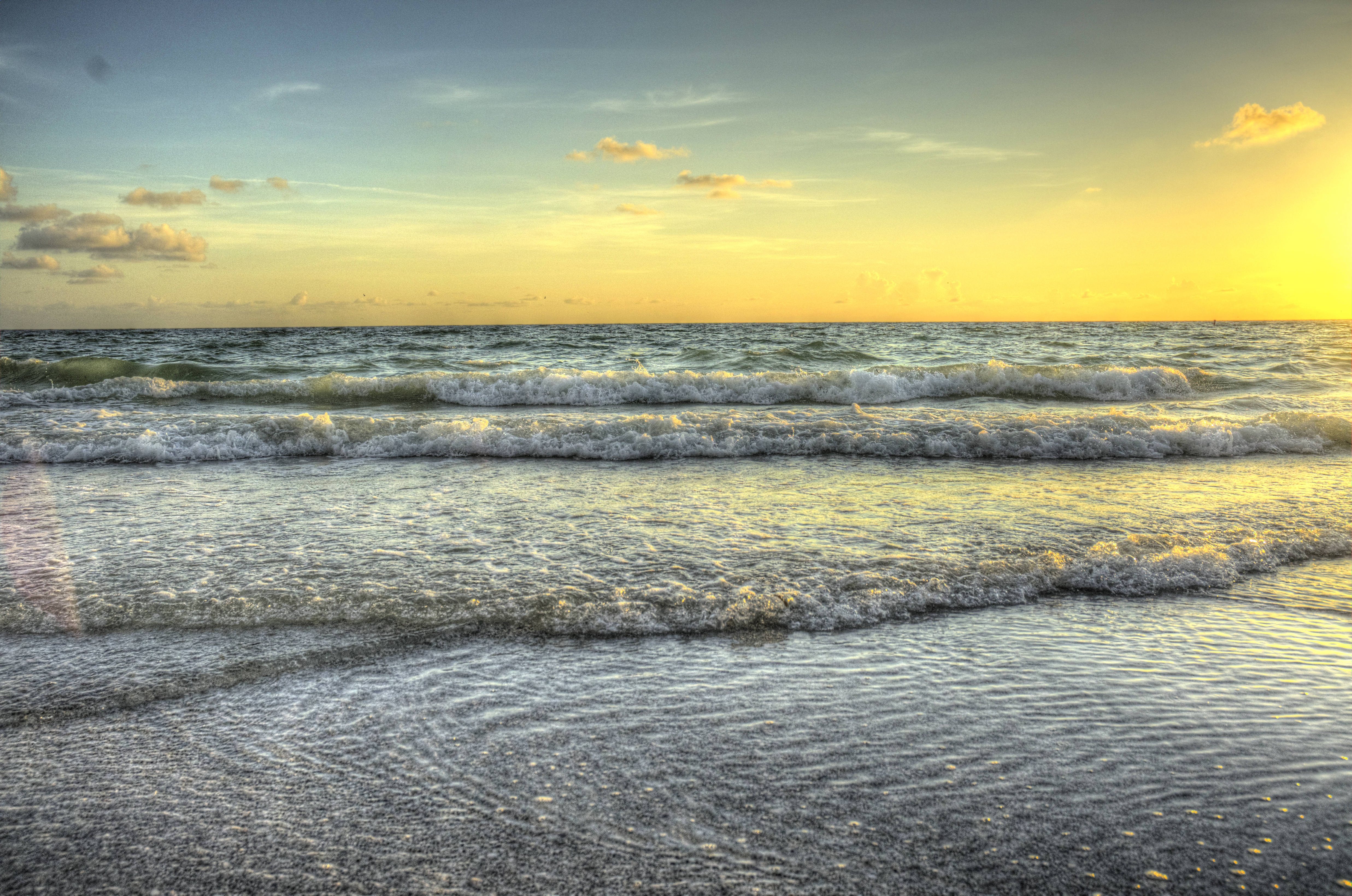 Anna Maria Island Manatee Public Beach Print