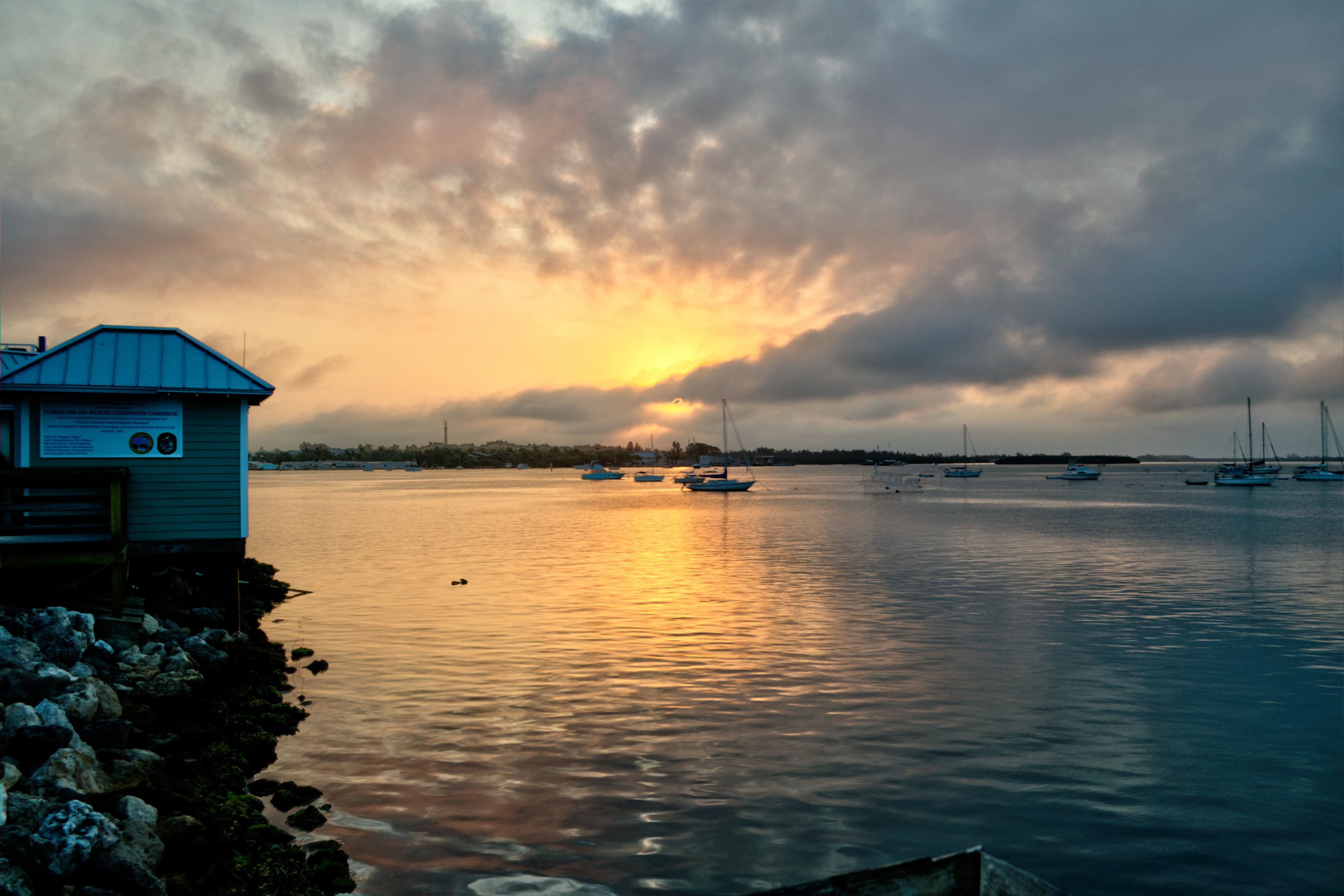 Bridge Street Anna Maria Island Sunrise Print