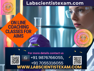 Online Coaching classes (approx. 210 Study hours) for Lab Scientist Exam.