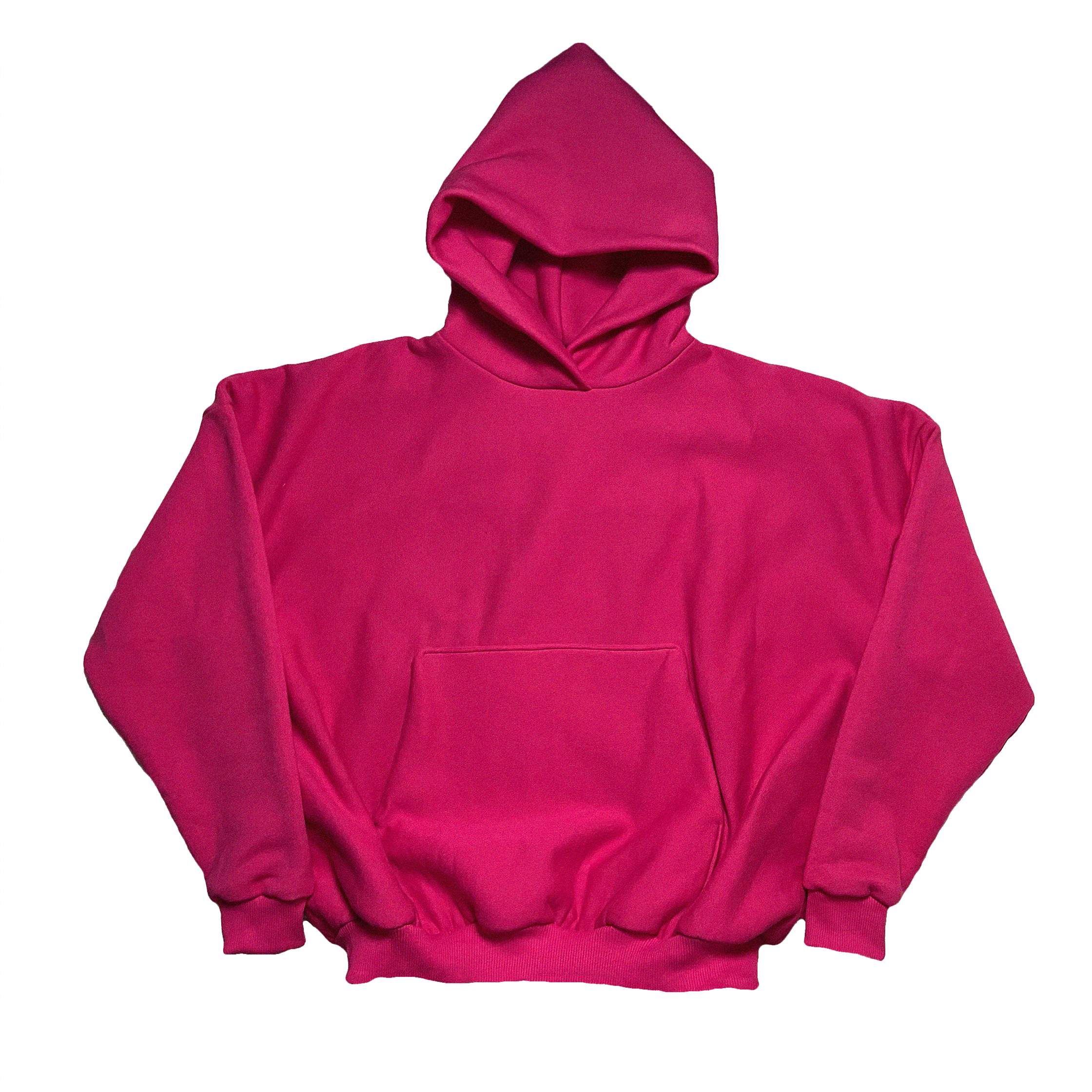 PINK BOXY HOODIE