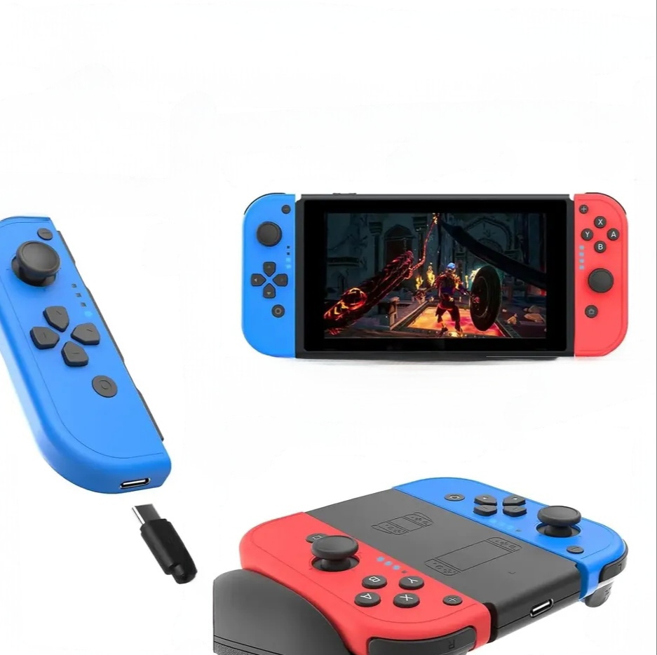 Manette de jeu vidéo, pour switch lite oled, manette de jeux vidéo, rouge bleu, LIVRAISON GRATUITE