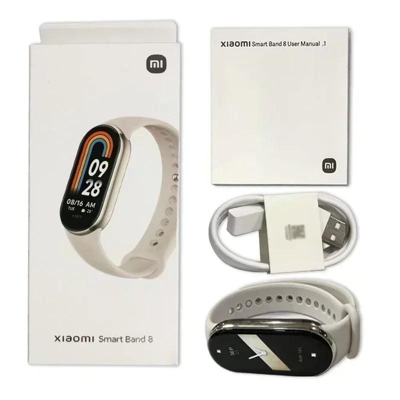 Bracelet intelligent, Xiaomi band 8, Moniteur de fréquence cardiaque,Tracker, Montre Connectée, LIVRAISON GRATUITE