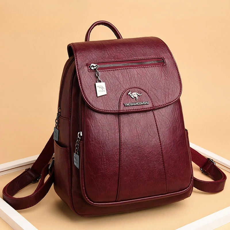 Sacs à dos, vintage en cuir souple pour femme, sac femme, LIVRAISON GRATUITE