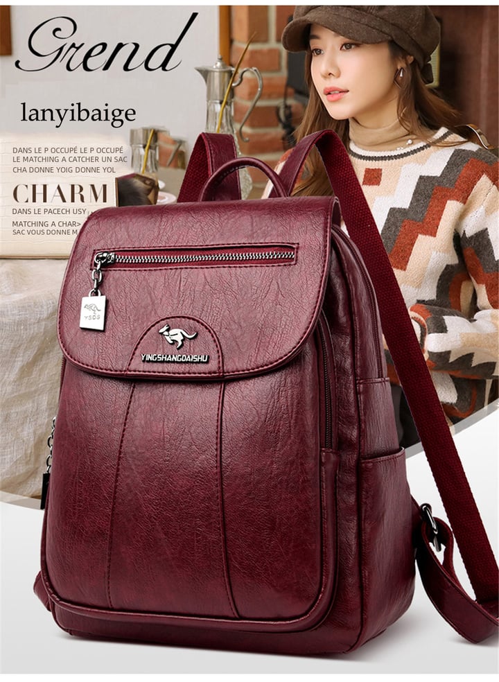 Sacs à dos, vintage en cuir souple pour femme, sac femme,  LIVRAISON GRATUITE