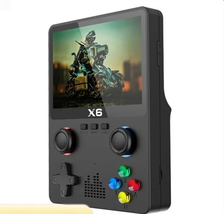Console jeux Vidéo, nouveau X6 3.5 Pouces IPS, Jeux vidéo 2023, LIVRAISON GRATUITE