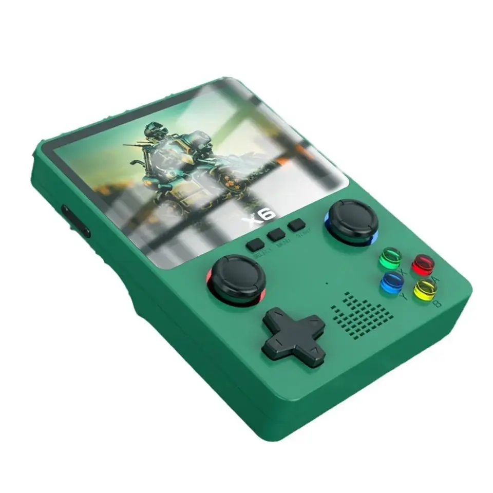 Console jeux Vidéo, nouveau X6 3.5 Pouces IPS, Jeux vidéo 2023, LIVRAISON GRATUITE