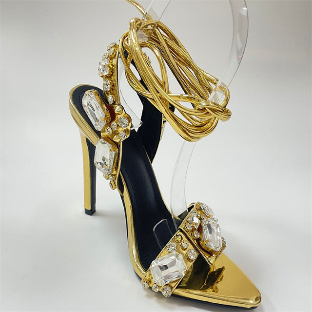 Sandales dorées, escarpins , chaussures talons femme, LIVRAISON GRATUITE
