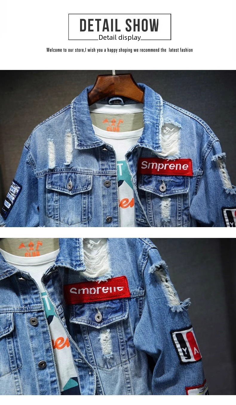 Veste jean homme, style japonais, vêtements  décontractés, chemise homme, LIVRAISON GRATUITE