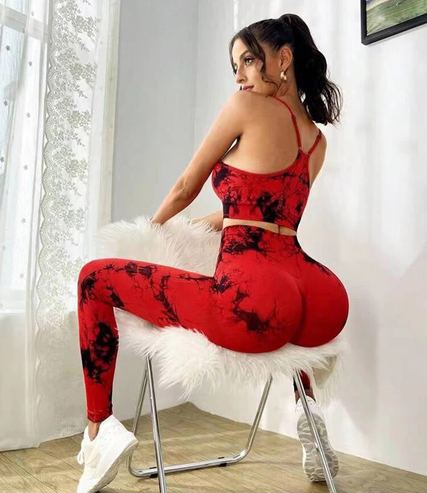 Combinaison femme sport chic, tenue de yoga fitness, Leggings, combinaison moulante sport femme