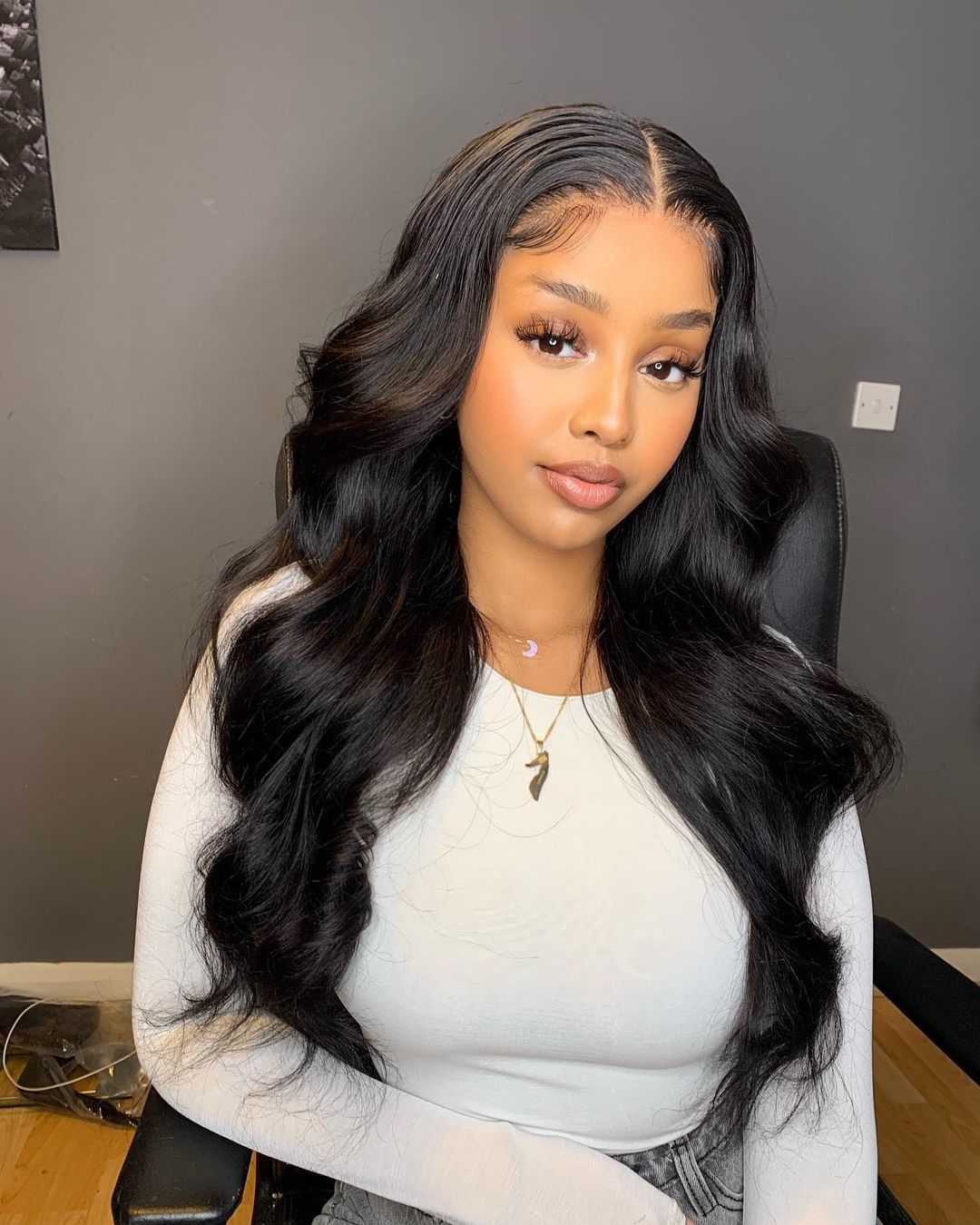 Perruque Lace Front Wig Body Wave 100% naturelle 13x6, brésilienne, cheveux humains, HD, 20 à 28 pouces
