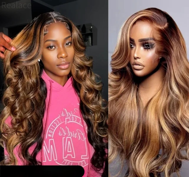Perruque Brésilienne Naturelle Body Wave 13x6 HD, 180°, Cheveux Humains, 8 à 28 Pouces, Reflets 100% 