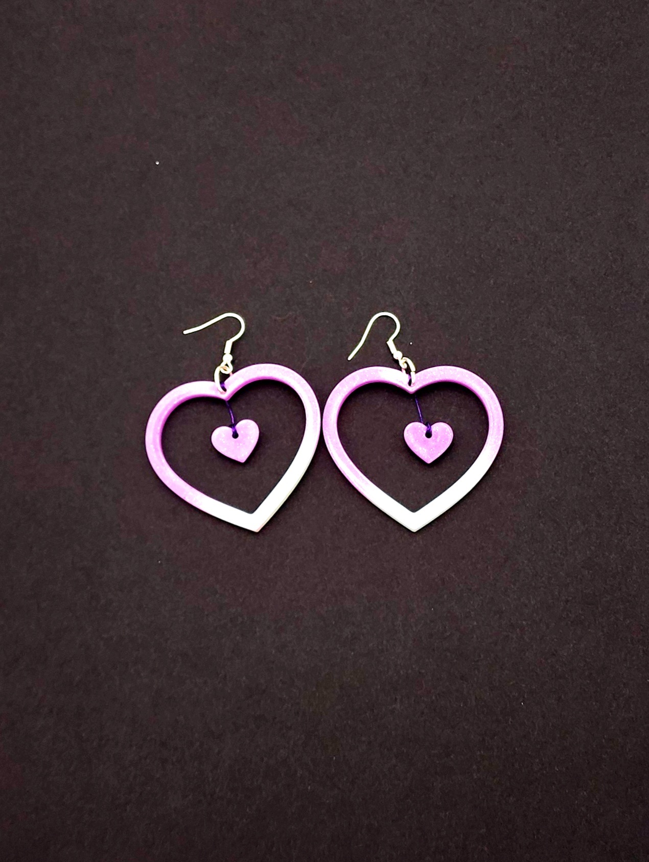 ✨ Dangling Heartlight Earrings ✨
