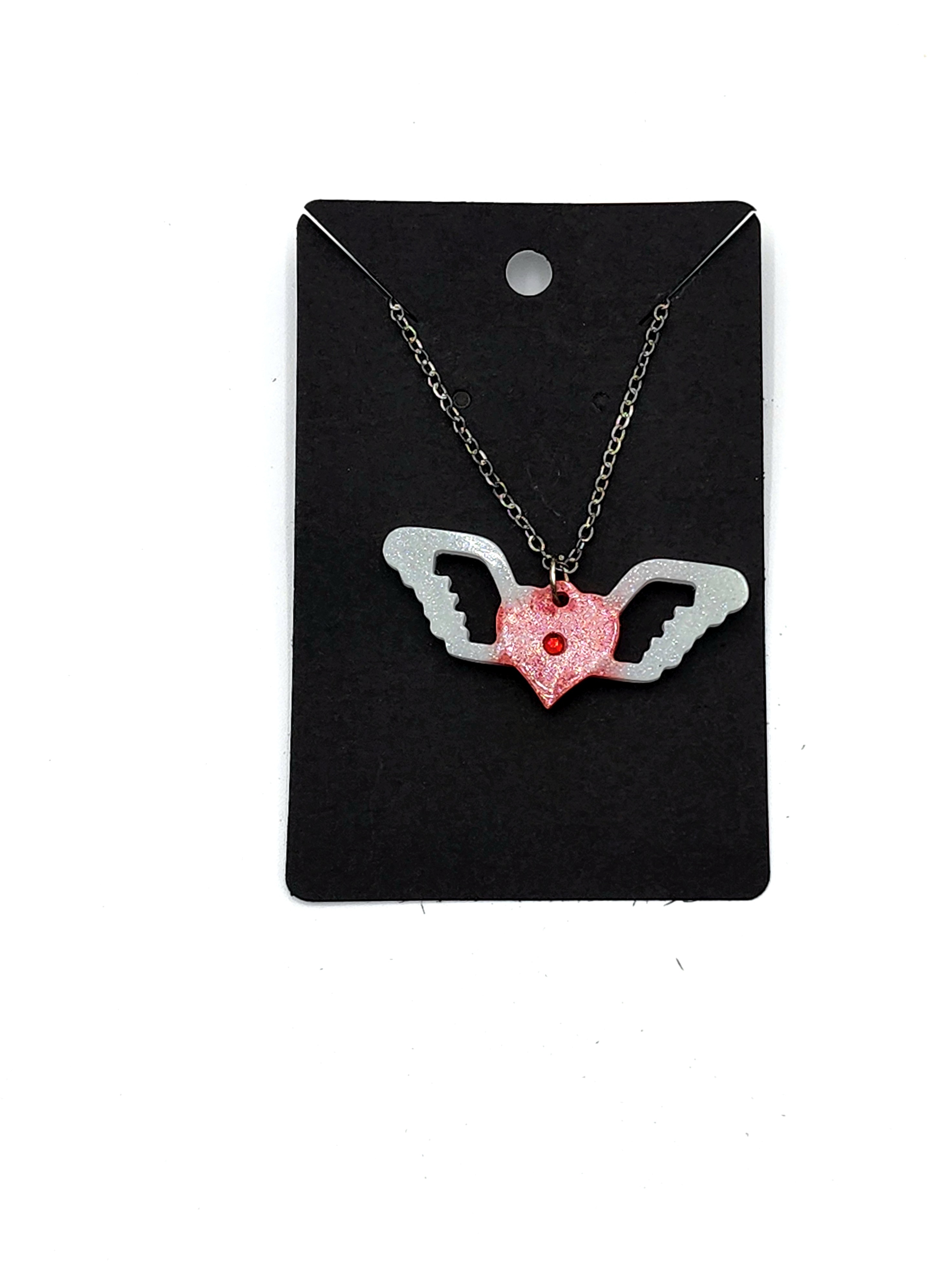 💘 Wings of Love: Enchanted Valentine Necklace 💘