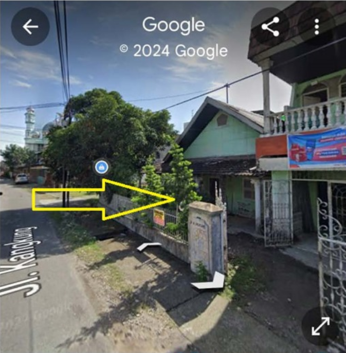 DIJUAL Rumah Tinggal di Jl Kangkung