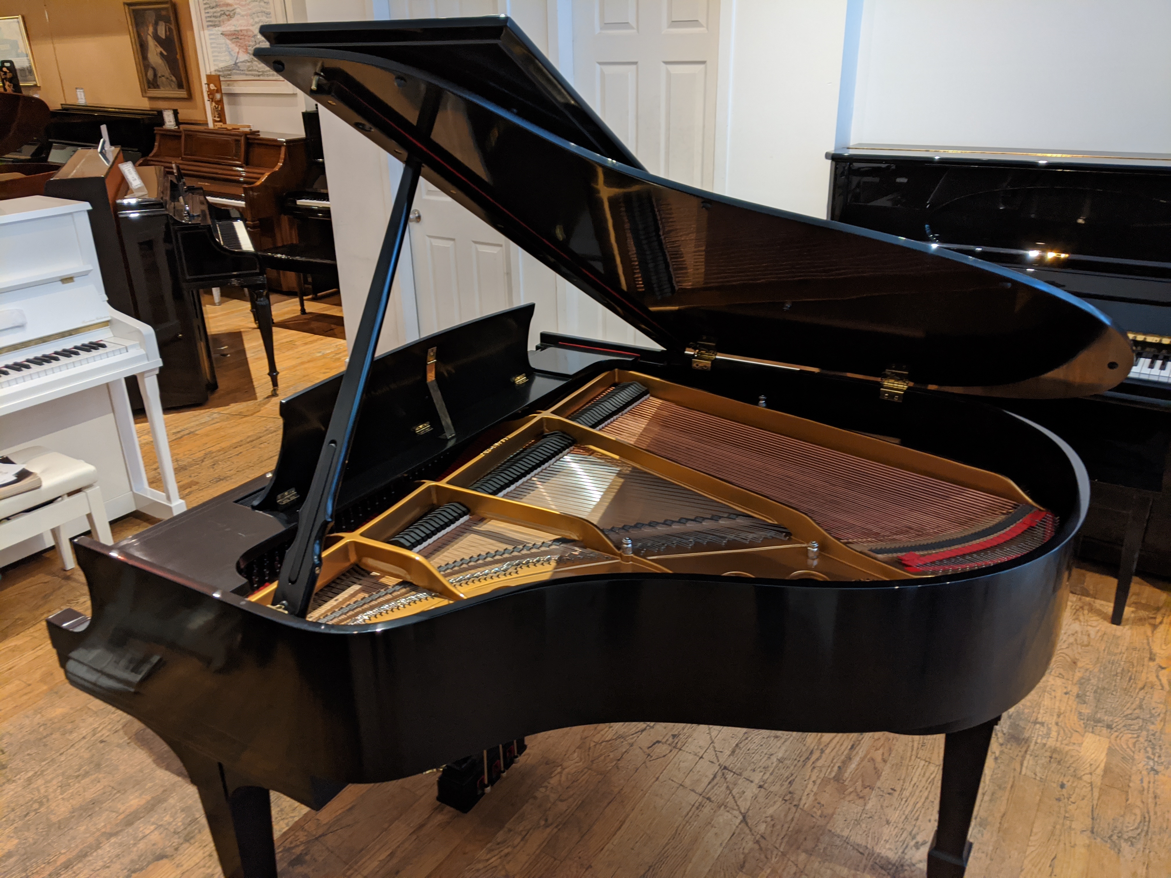Steinway S Baby Grand Piano Polish Ebony