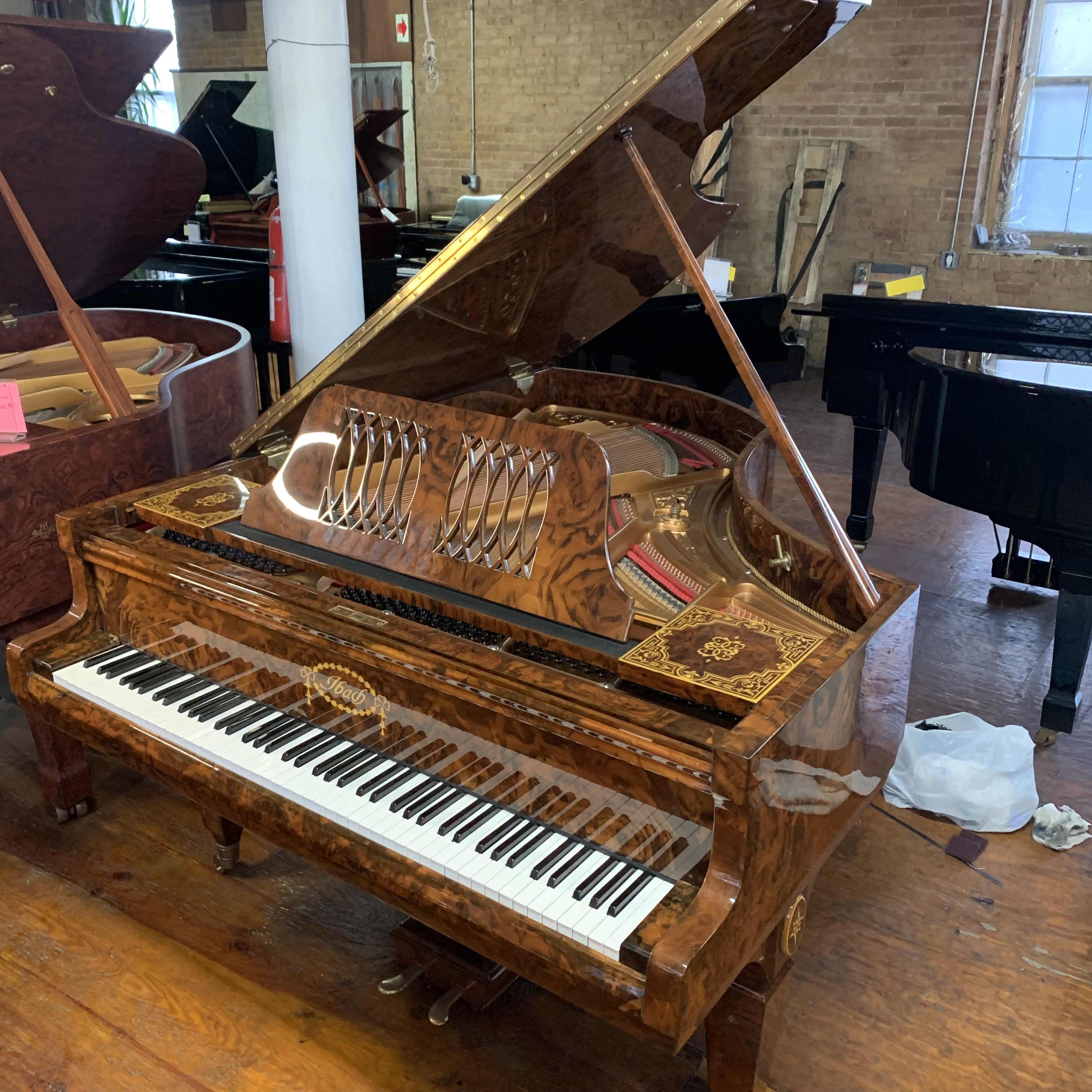 Vintage Ibach Grand Piano