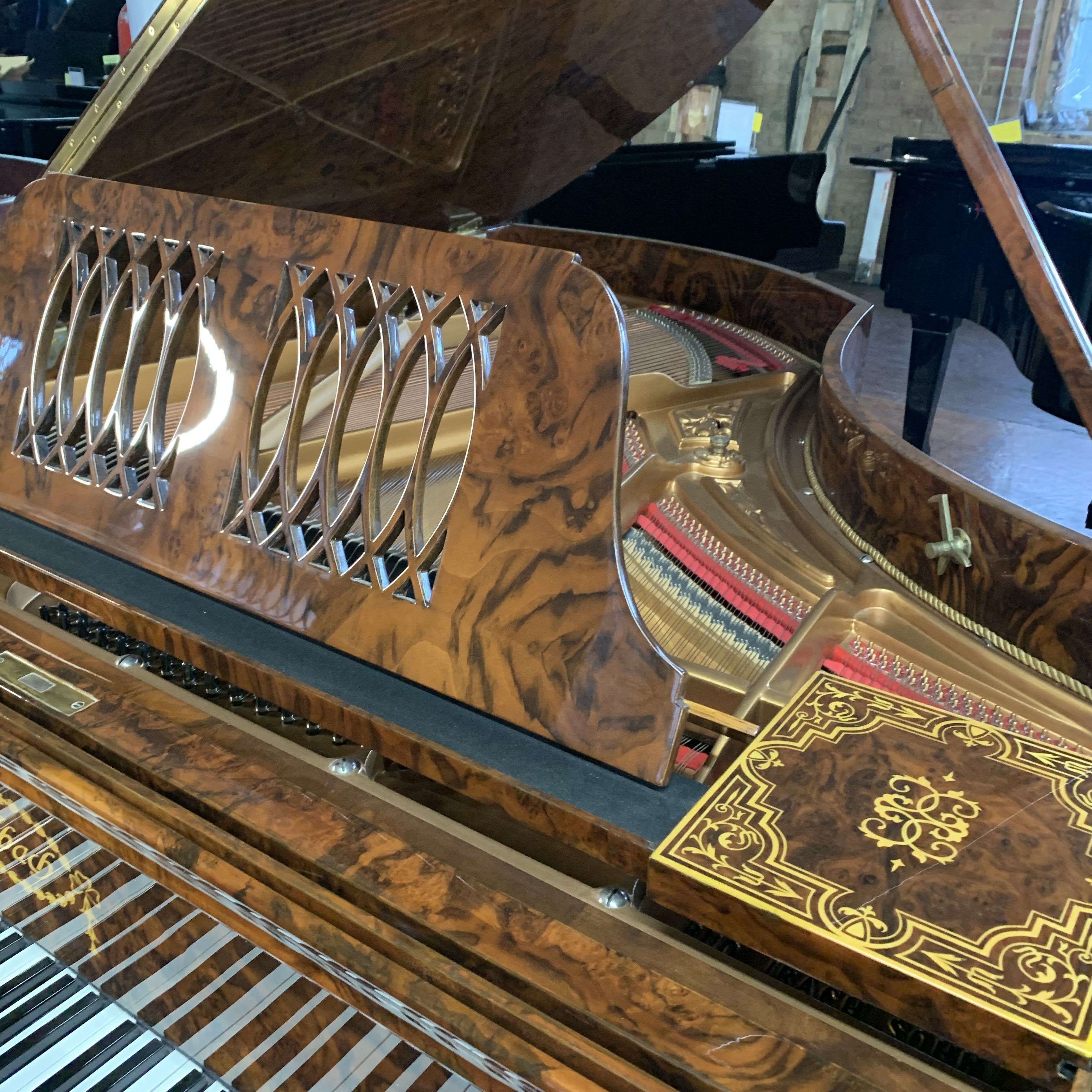 Vintage Ibach Grand Piano