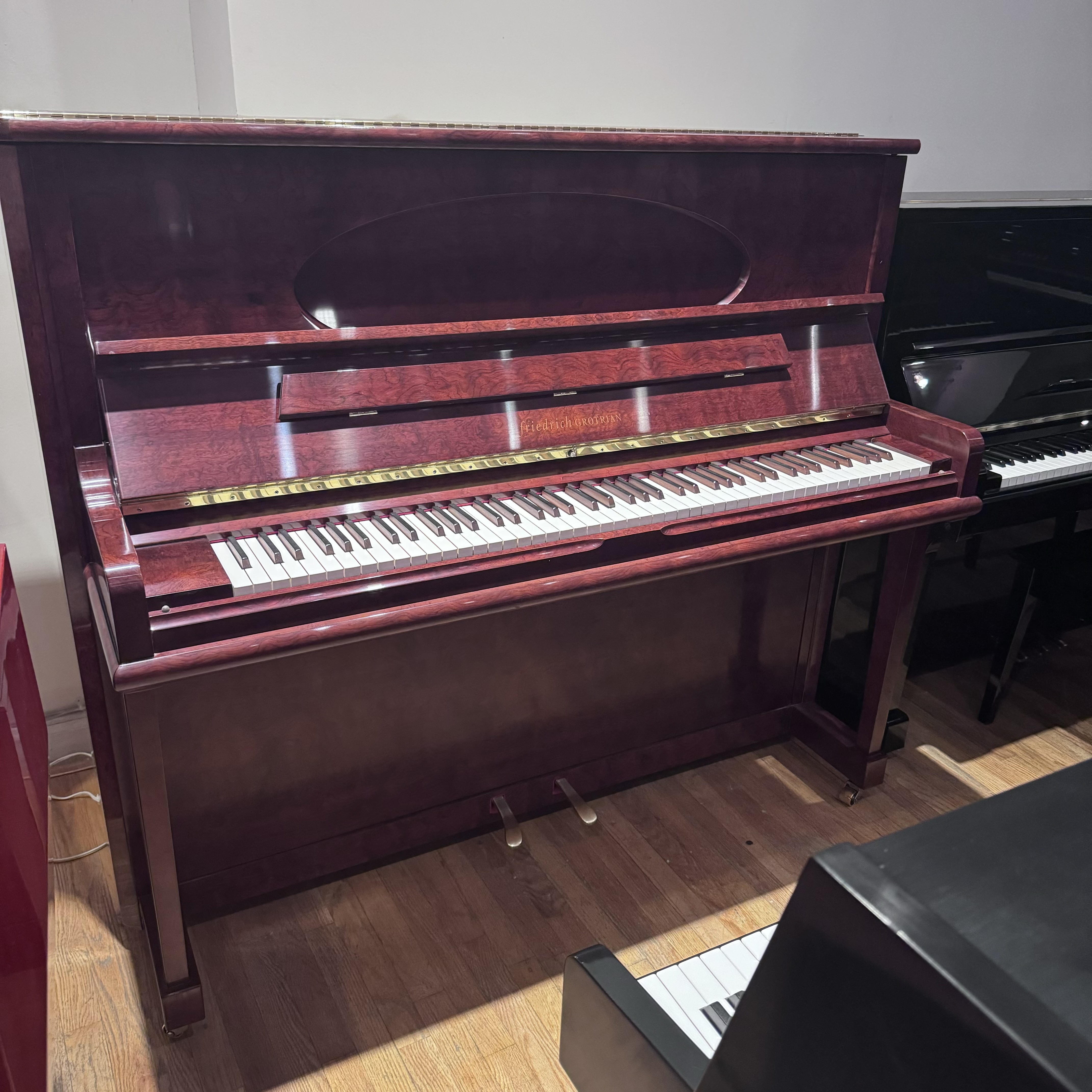 Grotrian Consantino in rare bubunga veneer