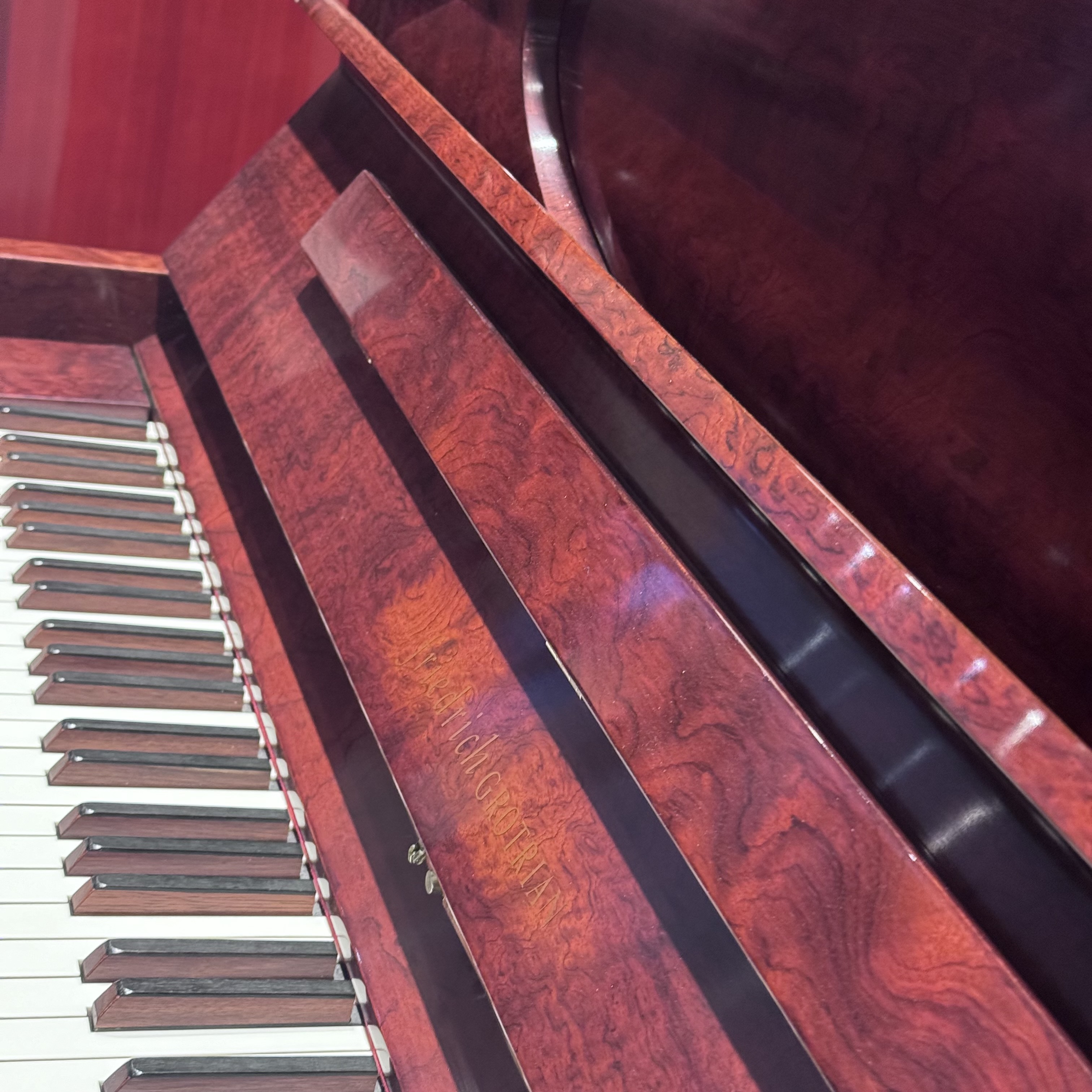 Grotrian Consantino in rare bubunga veneer