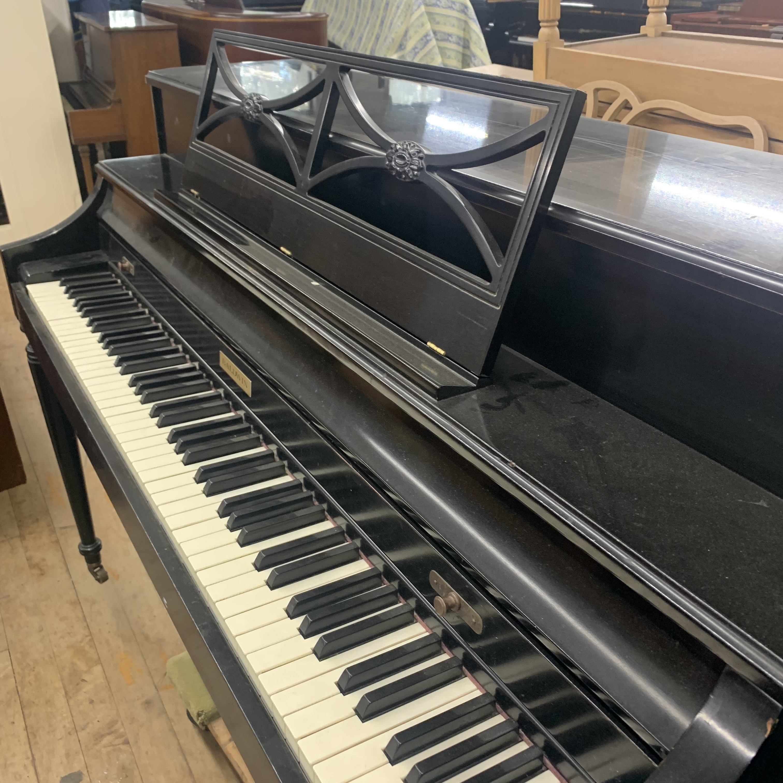 Baldwin Black spinet 