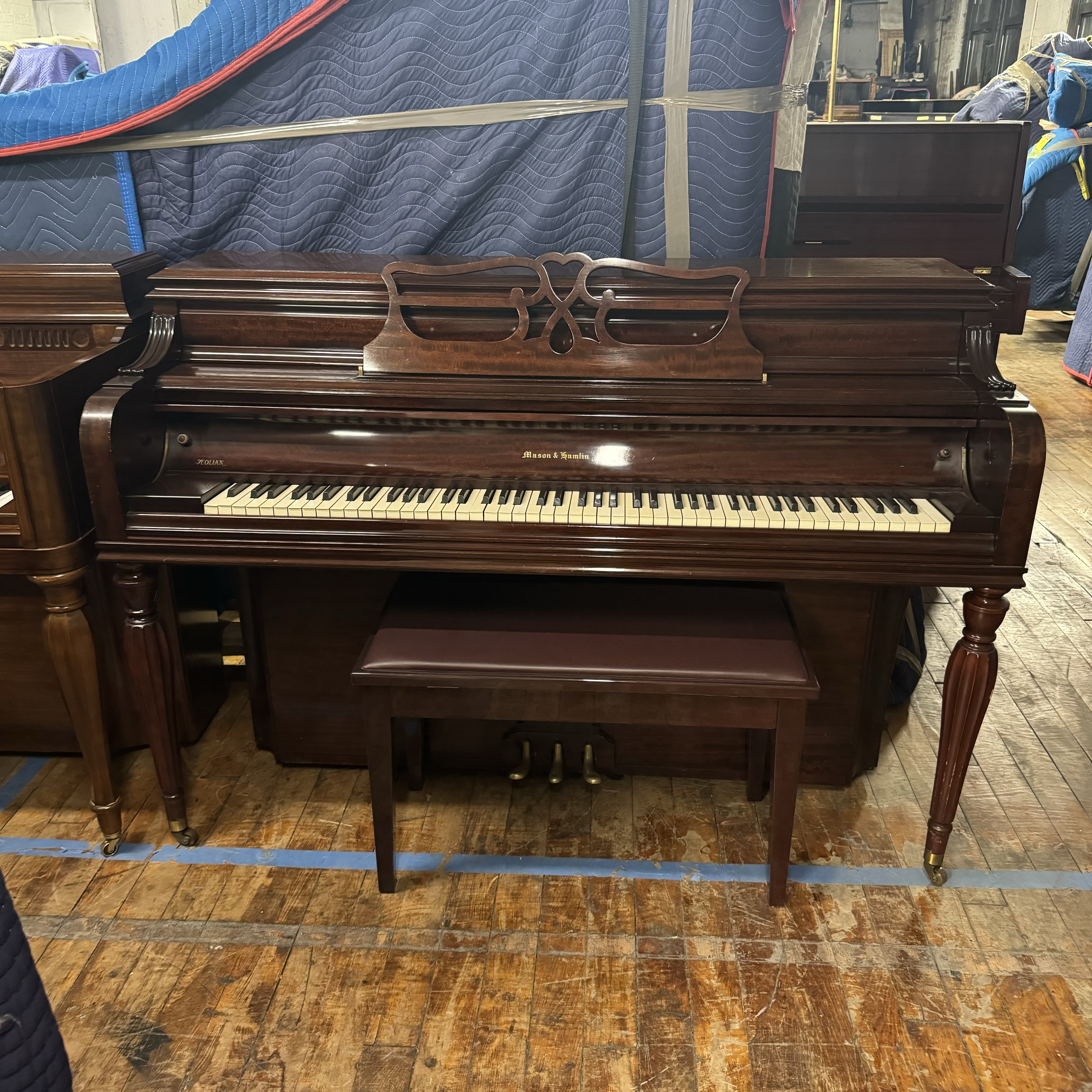 Mason Hamlin Mahogany Piano
