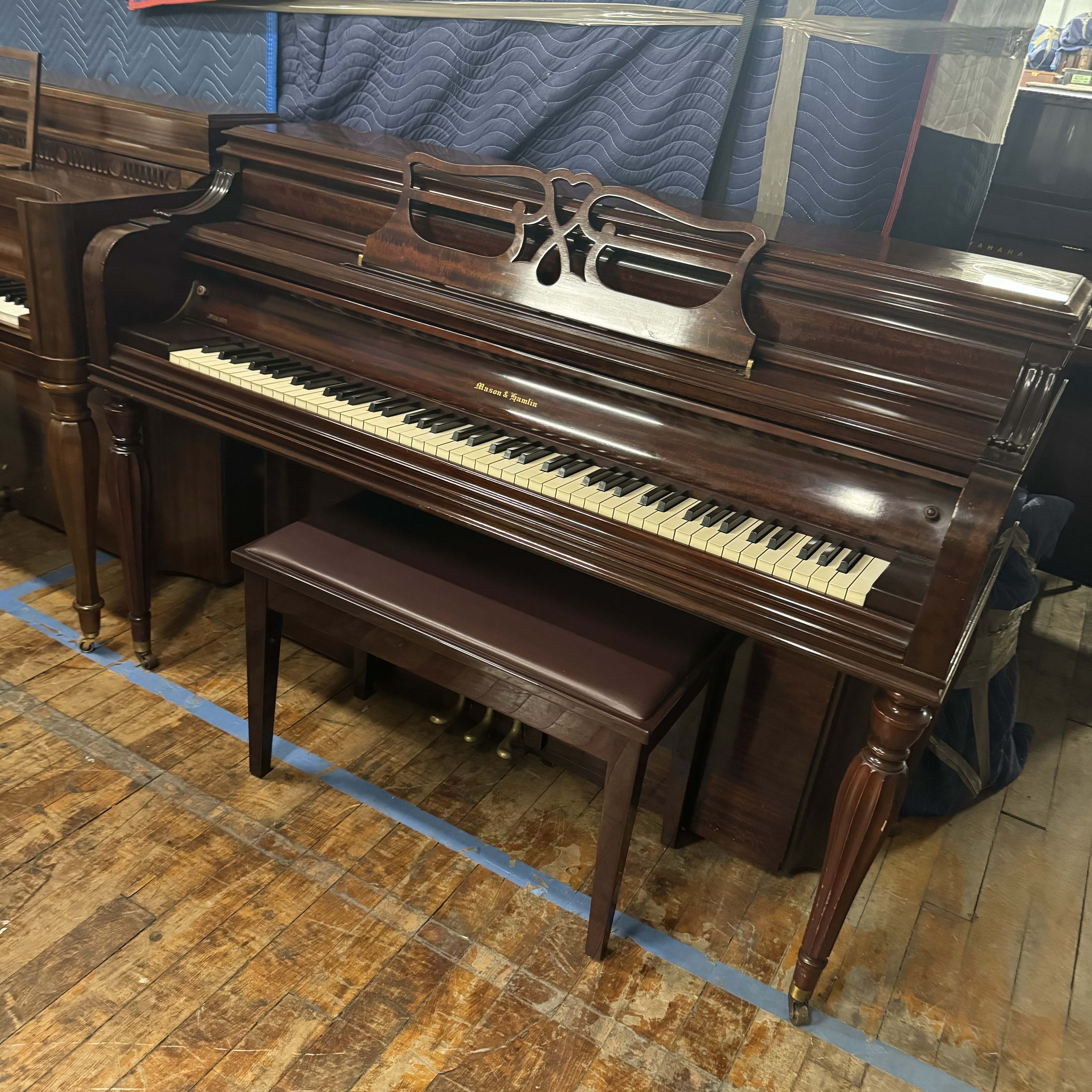 Mason Hamlin Mahogany Piano
