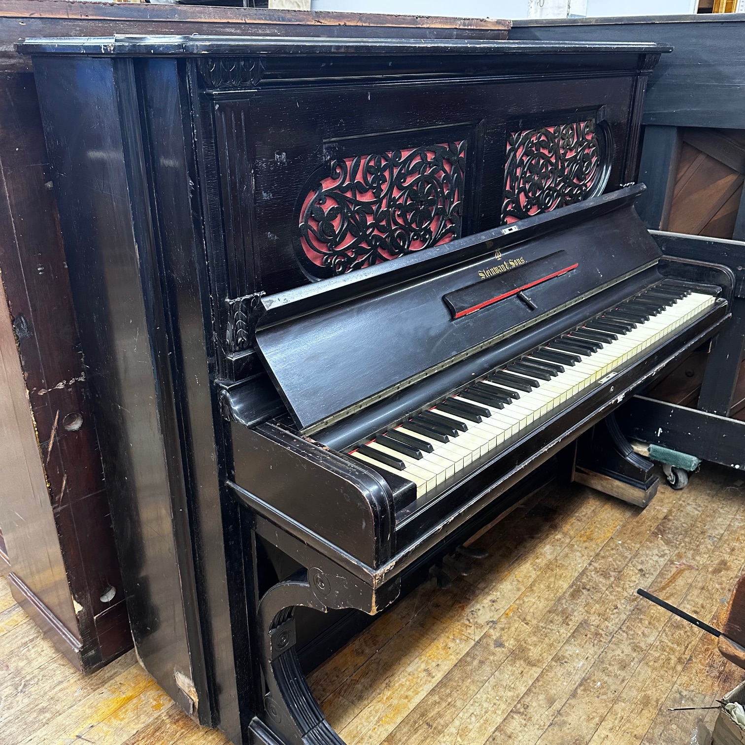 Vintage Tall Steinway Upright
